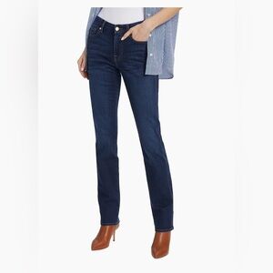 7 For All Mankind
Kimmie High-Rise Stretch Straight-Leg Jeans size 27 NWOT